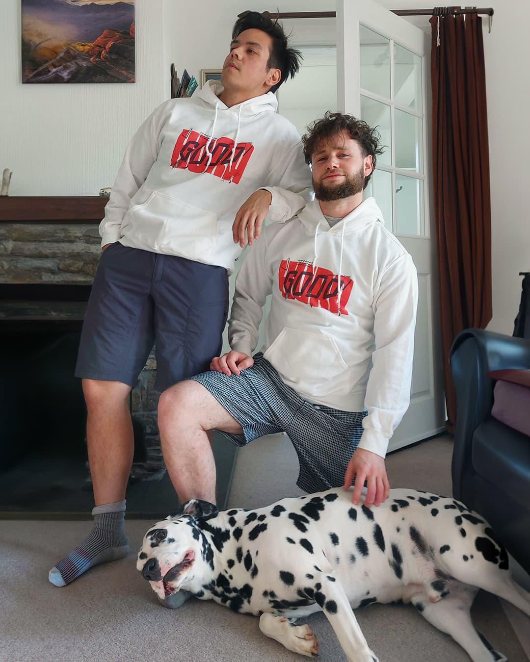 Mark and Ruben repping Hura Good