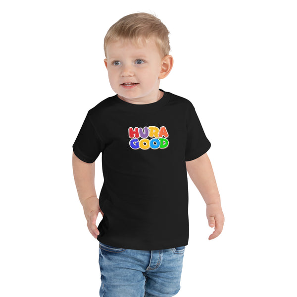 Hura Good Toddler Cartoon Short Sleeve Tee