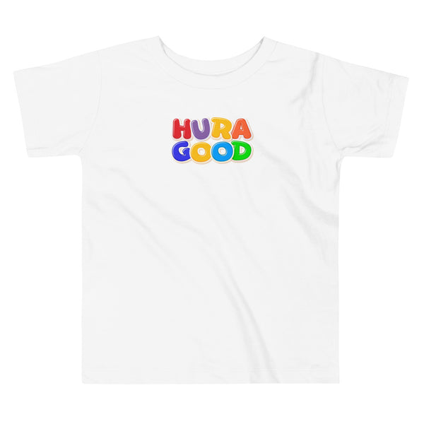 Hura Good Toddler Cartoon Short Sleeve Tee