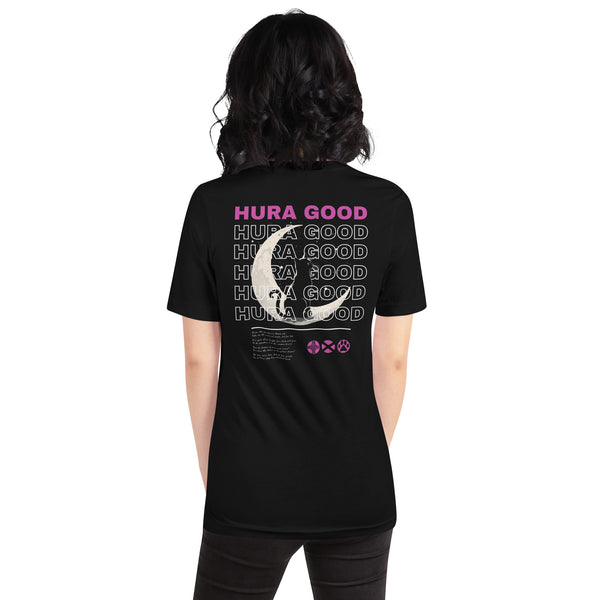 HURA BLACK CAT WOMEN'S CRESCENT MOON MISO