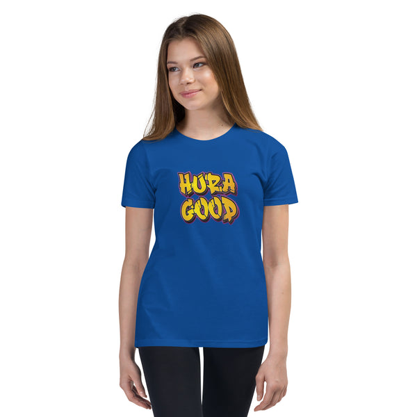 Hura Good Youth 90s Graffiti Vibes Short Sleeve T-Shirt