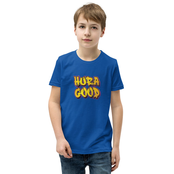 Hura Good Youth 90s Graffiti Vibes Short Sleeve T-Shirt