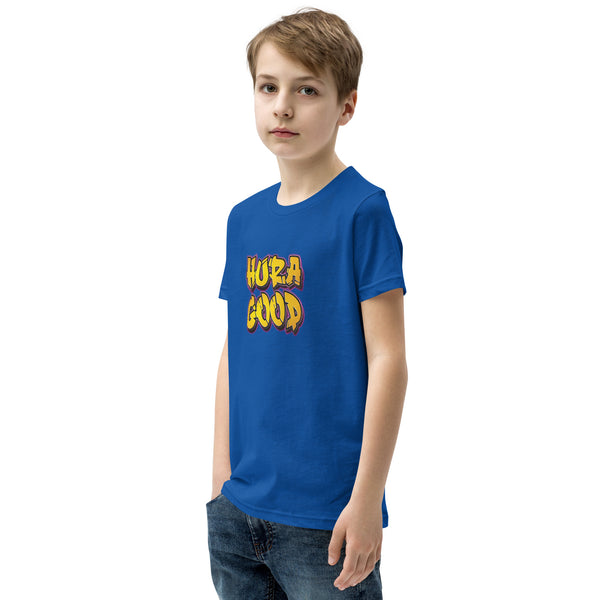 Hura Good Youth 90s Graffiti Vibes Short Sleeve T-Shirt