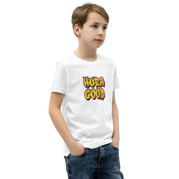 Hura Good Youth 90s Graffiti Vibes Short Sleeve T-Shirt