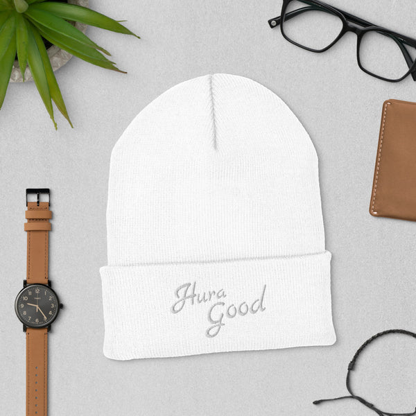 Hura Good Unisex Beanie Logo