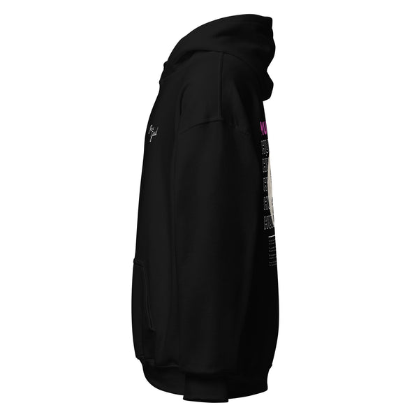 Hura Black Cat Crescent Moon Miso Hoodie