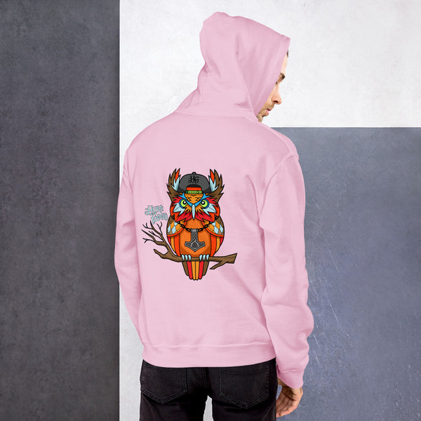 Hura Good Unisex Owl Hoot Hoodie