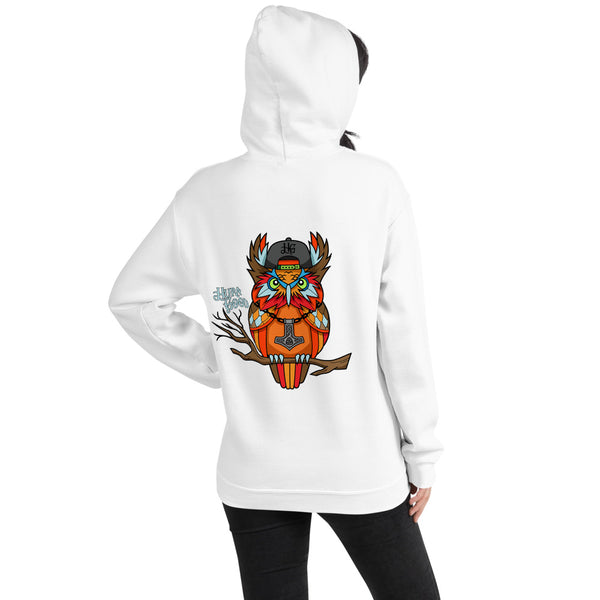 Hura Good Unisex Owl Hoot Hoodie