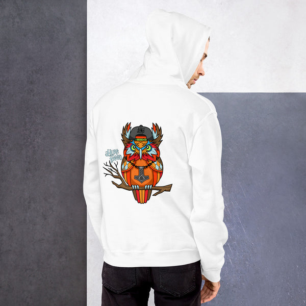 Hura Good Unisex Owl Hoot Hoodie