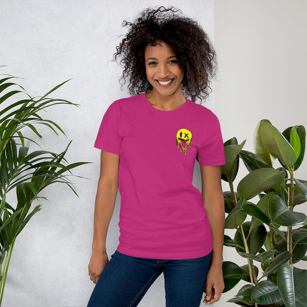 Hura Good Drip Smiley Short-Sleeve Women's T-Shirt