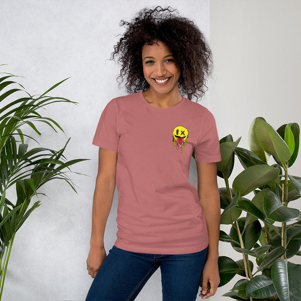 Hura Good Drip Smiley Short-Sleeve Women's T-Shirt