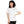 Load image into Gallery viewer, Hura Good Women&#39;s White T-Shirt Logo Black
